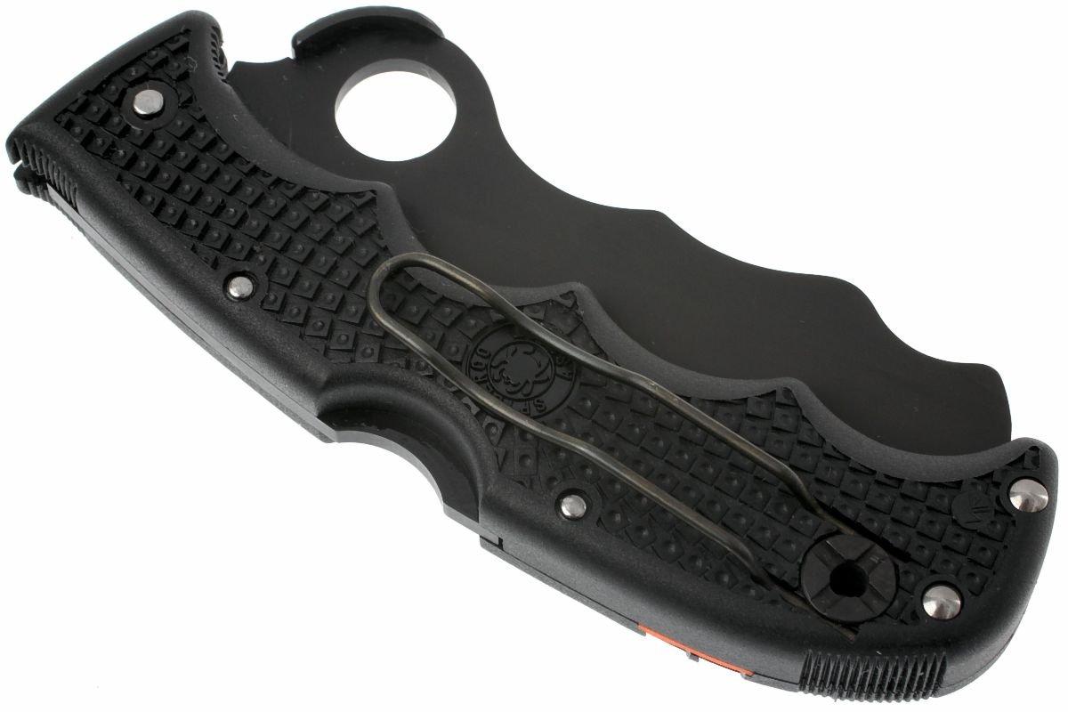 Spyderco Assist Black C79PSBBK serrated rescue knife | Advantageously ...