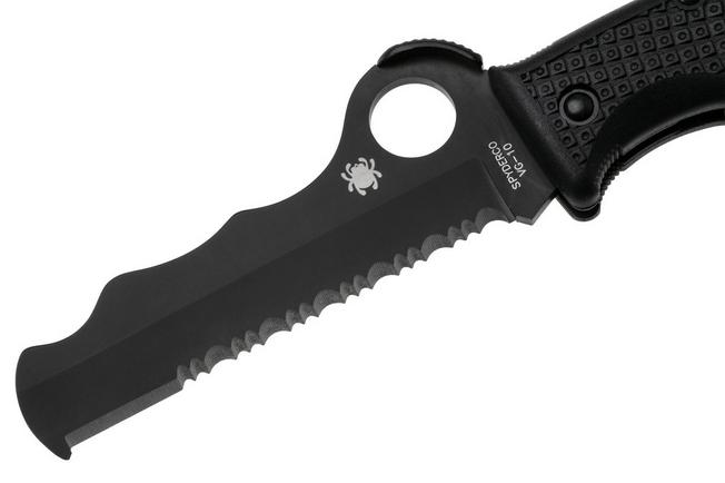 Image pour Spyderco Assist Black C79PSBBK serrated couteau de sauvetage