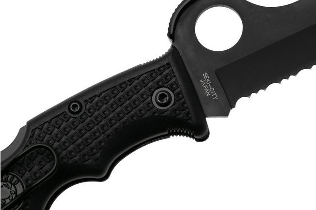 Image pour Spyderco Assist Black C79PSBBK serrated couteau de sauvetage