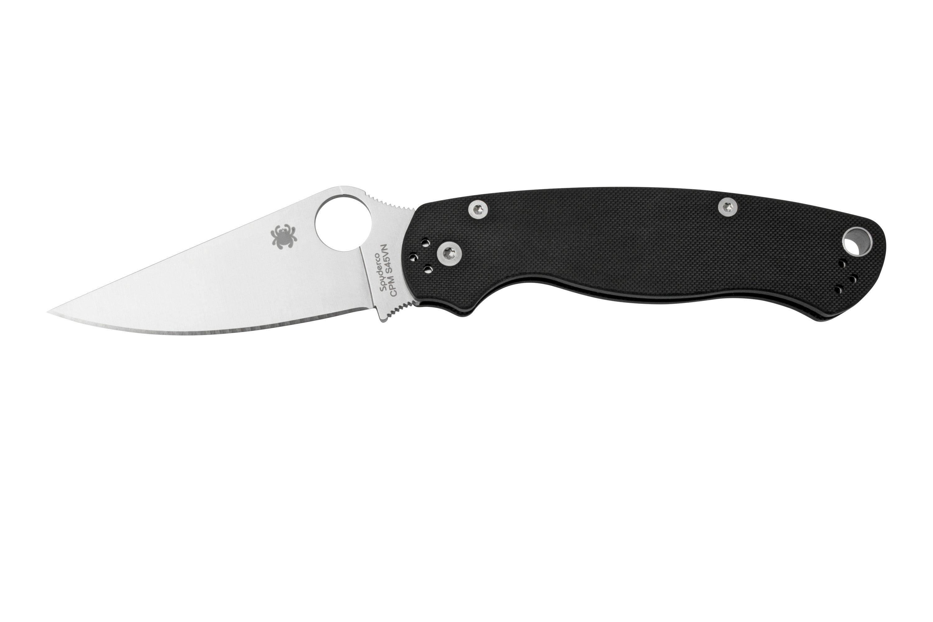Spyderco Paramilitary 2 C81GP2 pocket knife Advantageously shopping