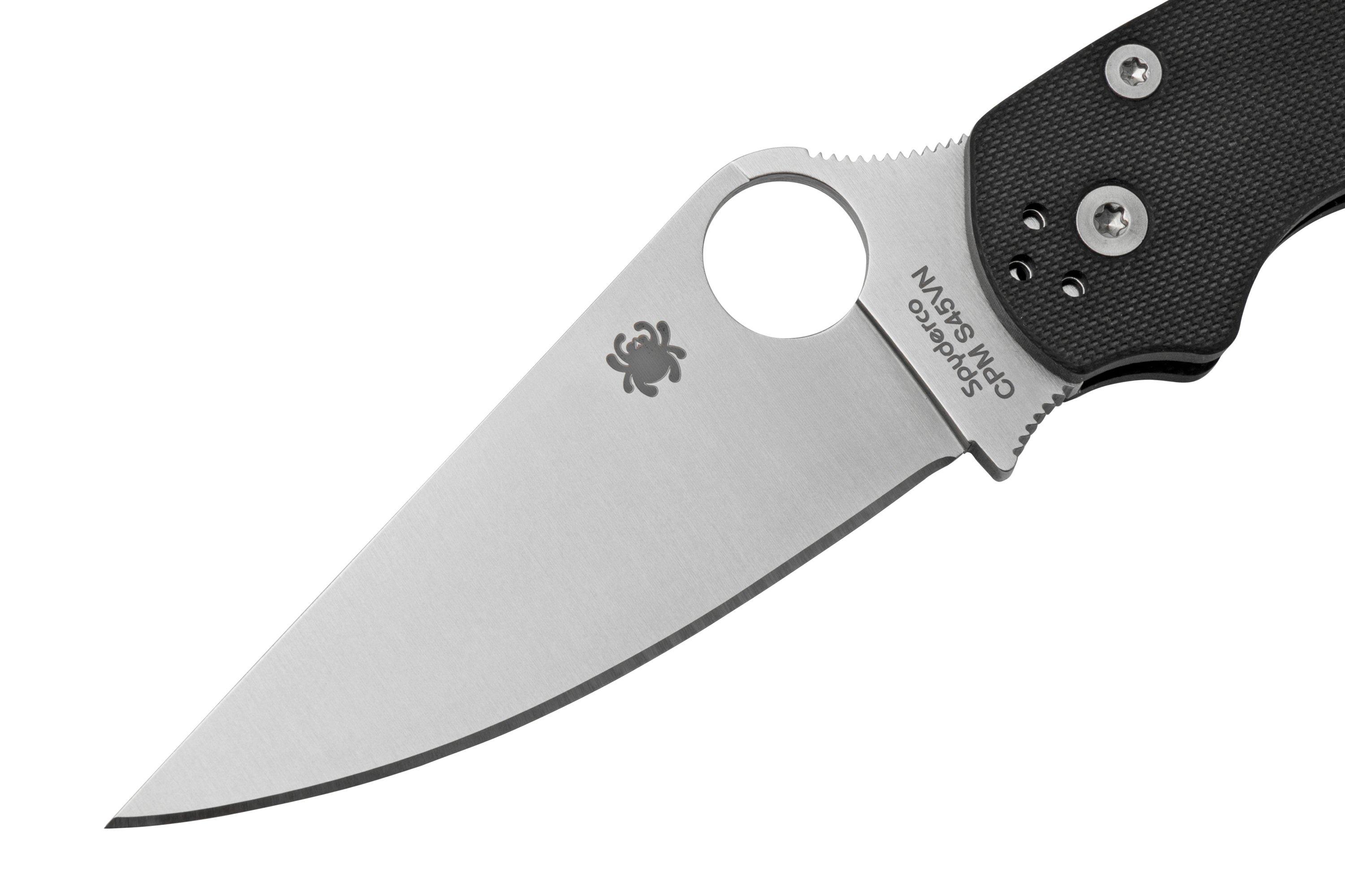 Spyderco Paramilitary 2 C81GP2 pocket knife Advantageously shopping