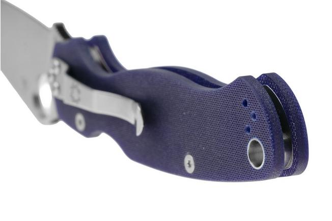 Image for Spyderco Paramilitary 2 S110V Dark Blue C81GPDBL2 pocket knife