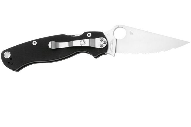 Obraz dla Nóż składany Spyderco Paramilitary 2 C81GS2, ostrze ząbkowane