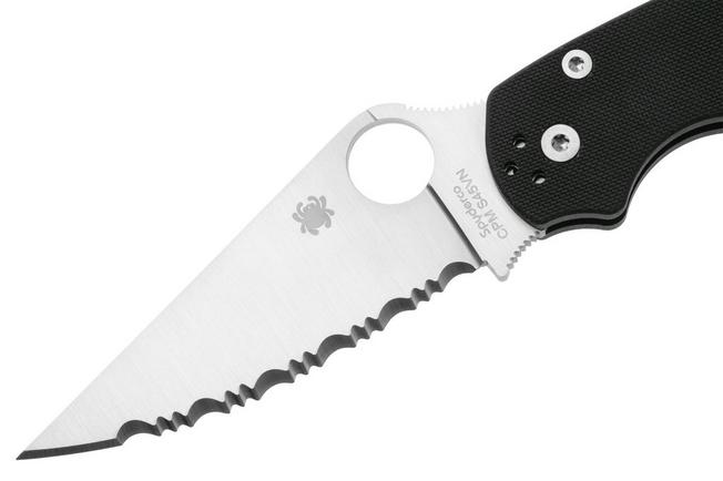 Obraz dla Nóż składany Spyderco Paramilitary 2 C81GS2, ostrze ząbkowane