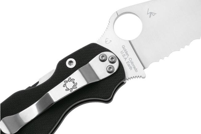 Obraz dla Nóż składany Spyderco Paramilitary 2 C81GS2, ostrze ząbkowane