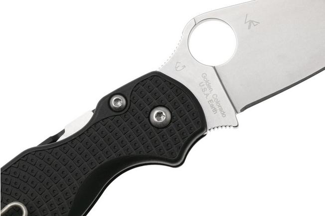 Afbeelding voor Spyderco Paramilitary 2 Lightweight C81PBK2 Black FRN, CTS-BD1N, zakmes