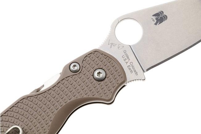 Imagen para Spyderco Paramilitary 2 Lightweight CPM 15V C81PBN15V2 Brown FRN, Sprint Run navaja