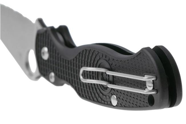 Bild für Spyderco Paramilitary 2 Lightweight C81SBK2 Black FRN, CTS-BD1N, Taschenmesser mit Wellenschliff