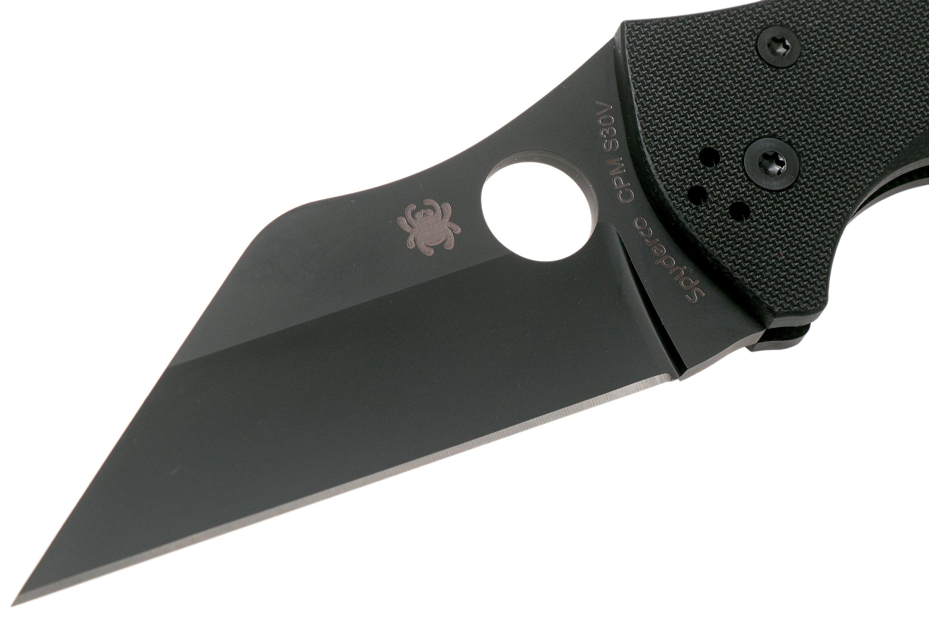 Spyderco Yojimbo 2 Black C85GPBBK2 pocket knife Advantageously