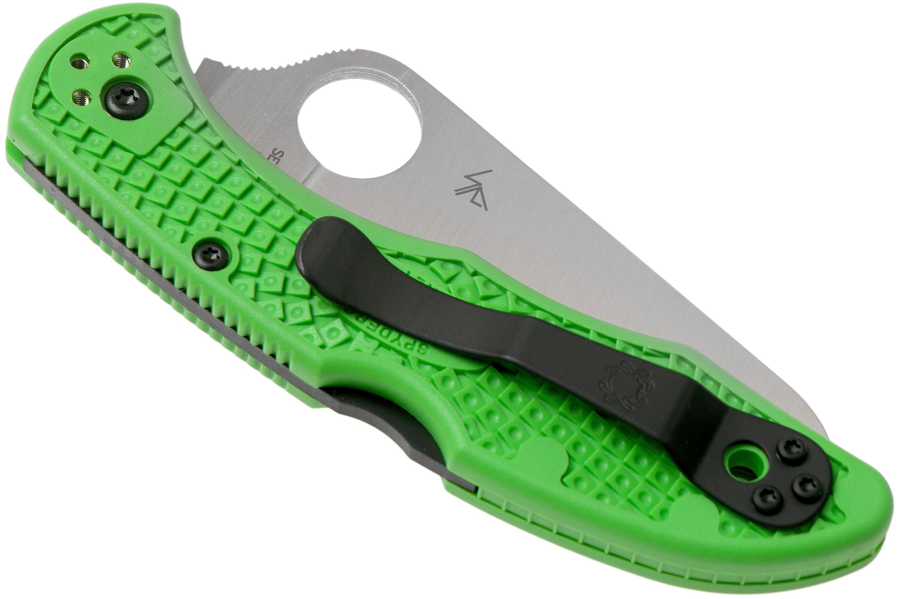 Spyderco Salt 2 Green LC200N C88FPGR2 coltello da tasca Fare acquisti