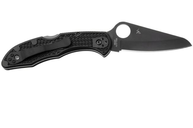 Image for Spyderco C88PBBK2 Salt 2, plain edge, black