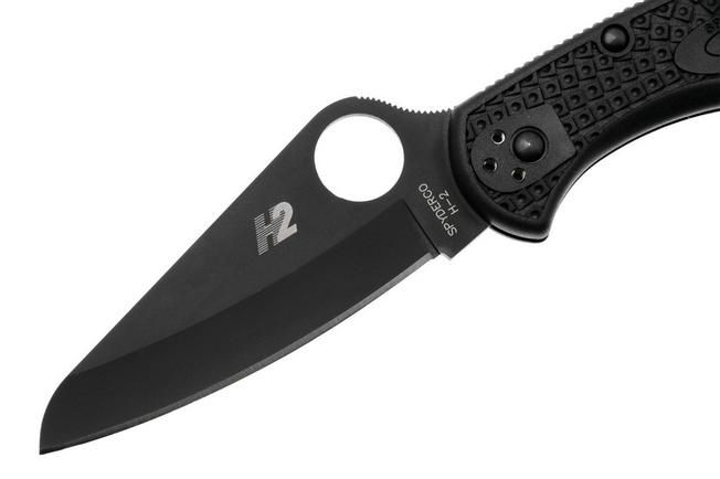 Image for Spyderco C88PBBK2 Salt 2, plain edge, black