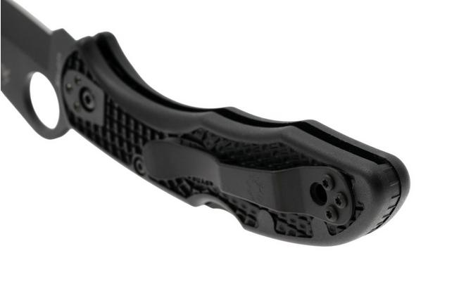 Image for Spyderco C88PBBK2 Salt 2, plain edge, black