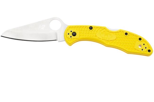 Imagen para Spyderco C88PYL2 Salt 2 plain Edge, amarillo