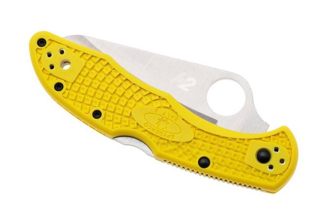 Imagen para Spyderco C88PYL2 Salt 2 plain Edge, amarillo