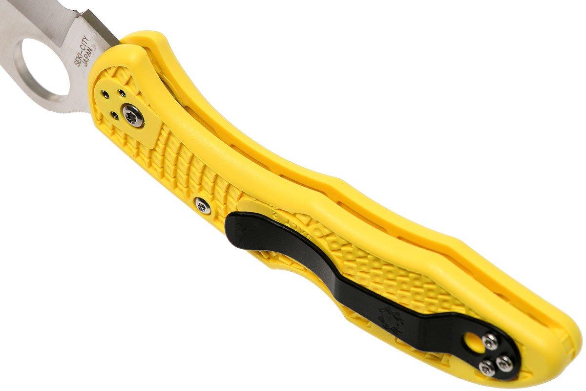 Spyderco C88SYL2 Salt 2 serrated, yellow Advantageously shopping at