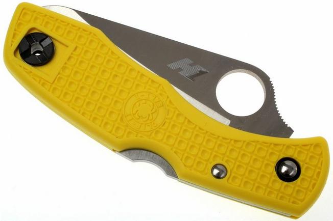 Image for Spyderco C88 Salt I, Spyder edge, yellow