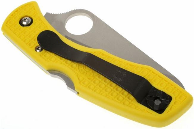 Image for Spyderco C88 Salt I, Spyder edge, yellow