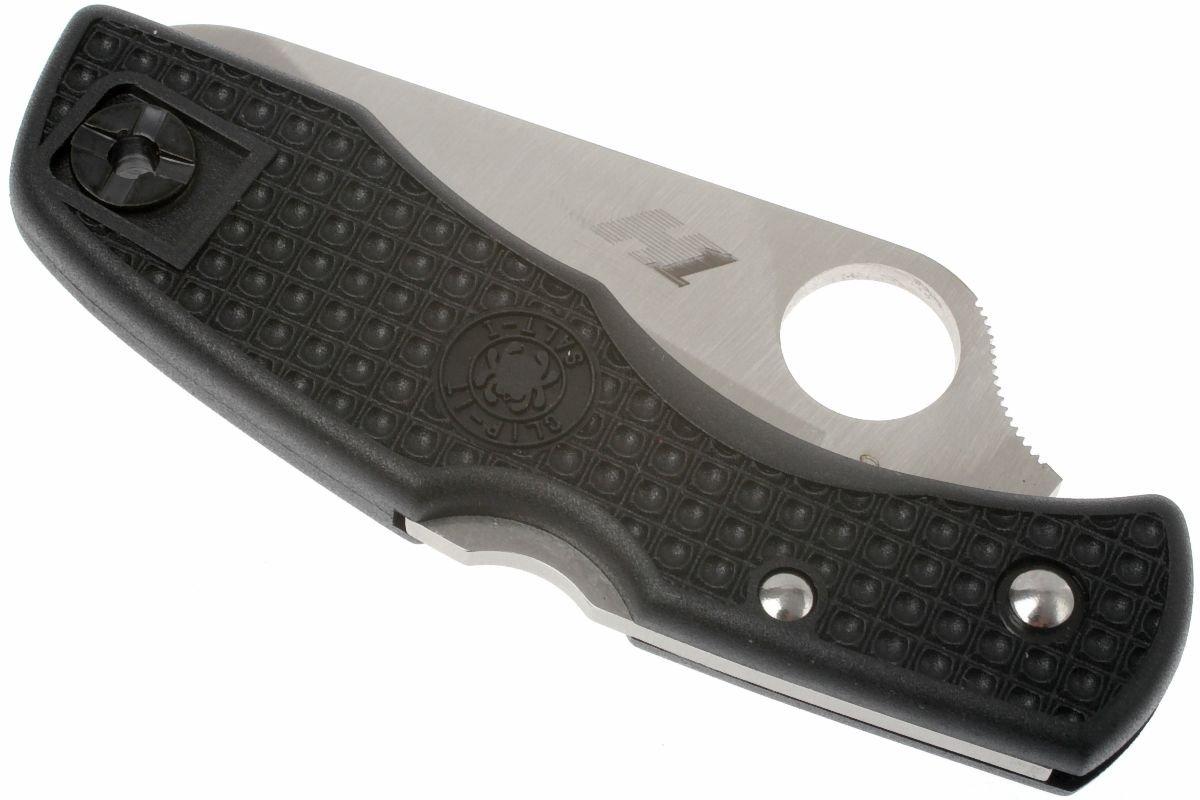 Spyderco C88 Salt I, zwart, spyder edge | Voordelig kopen bij ...