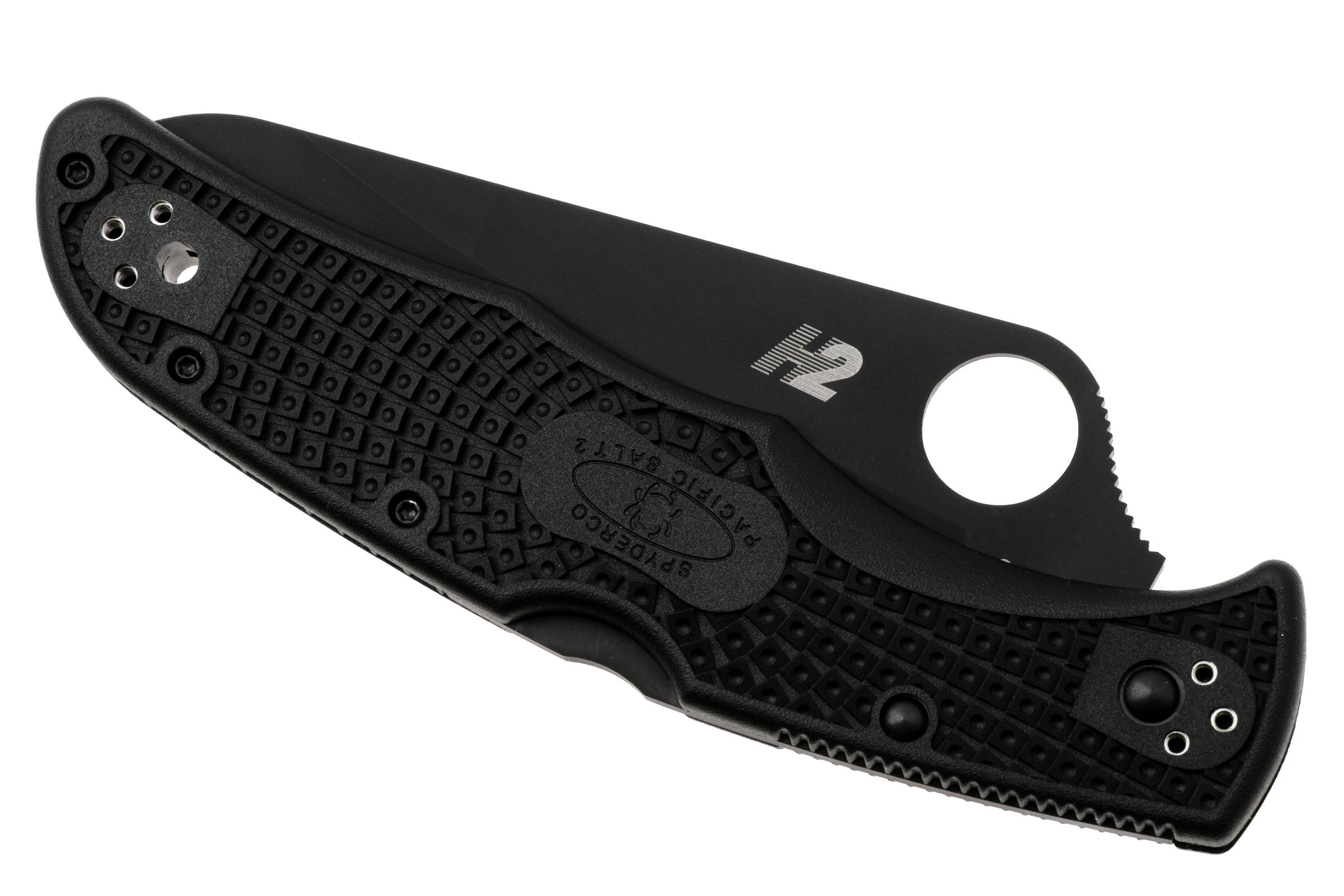 Spyderco Pacific Salt 2 Black C91PBBK2 pocket knife 