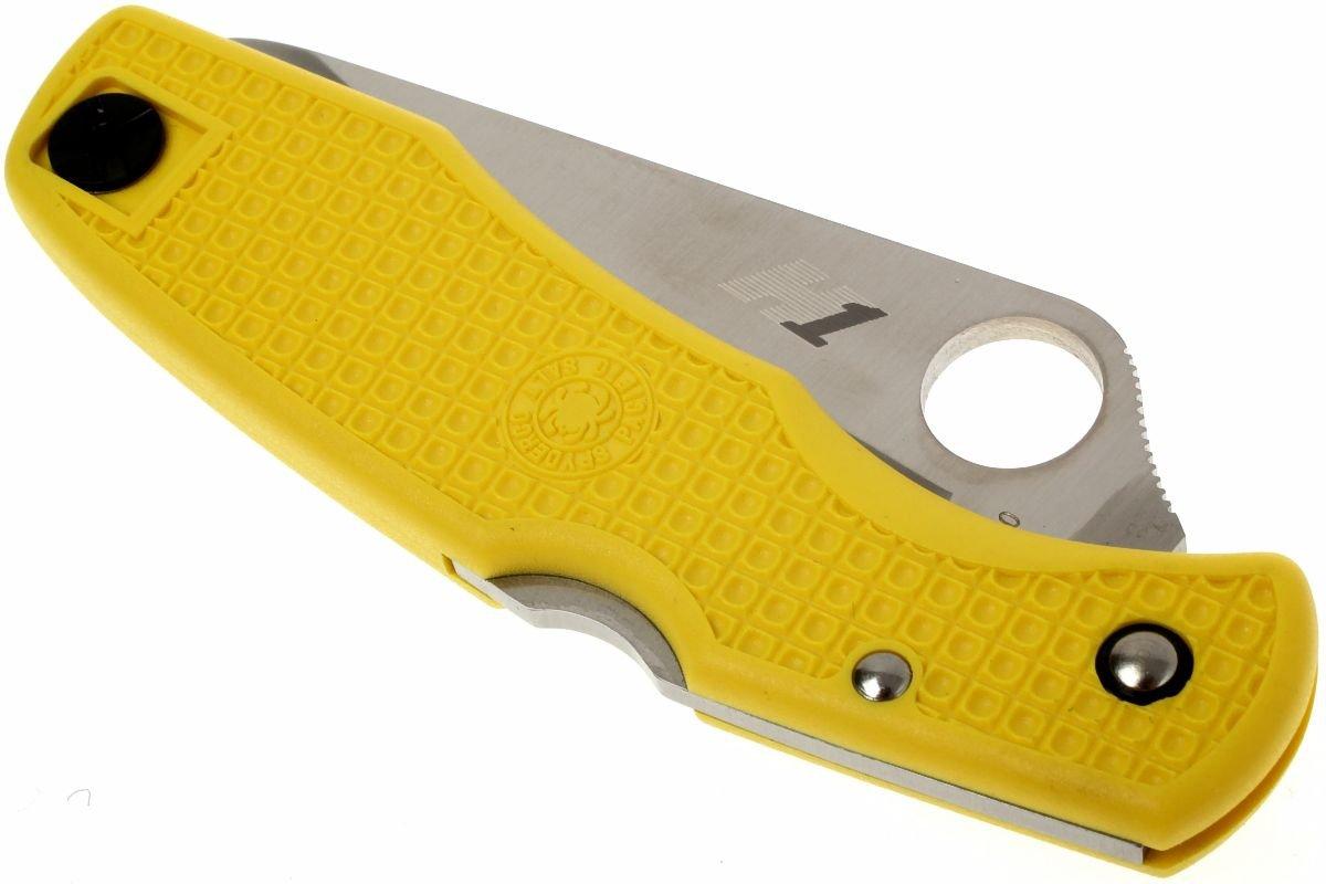 Spyderco Pacific Salt C91PYL pocket knife | Advantageously shopping at ...