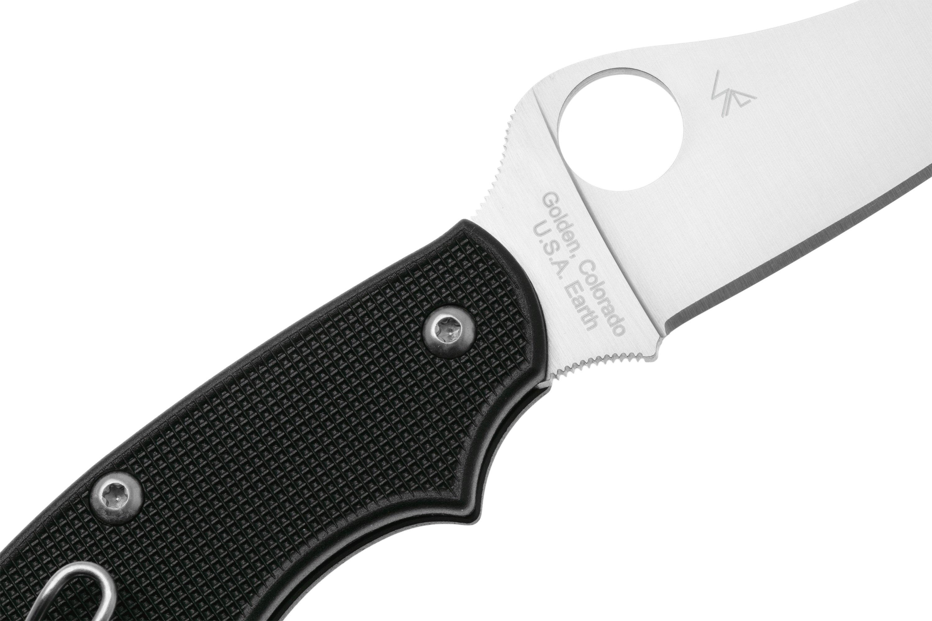 Spyderco UK Penknife C94PBK3 pocket knife | Advantageously 