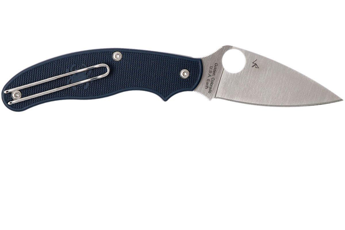 Spyderco UK Penknife S110V Dark Blue C94DBL pocket knife