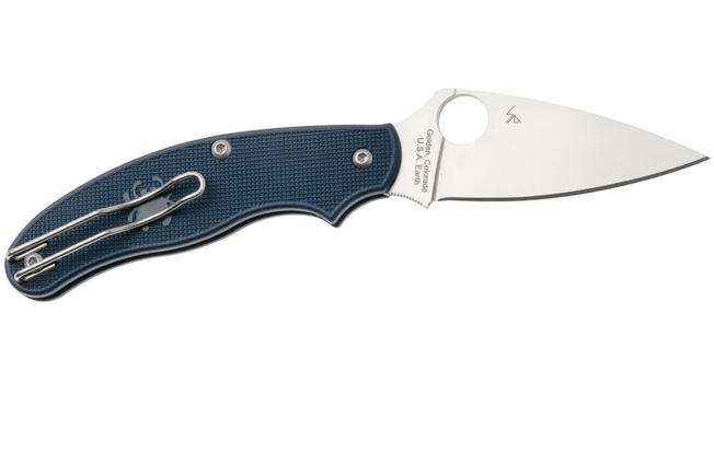Bild für Spyderco UK Penknife S110V C94DBL Taschenmesser, dunkelblau