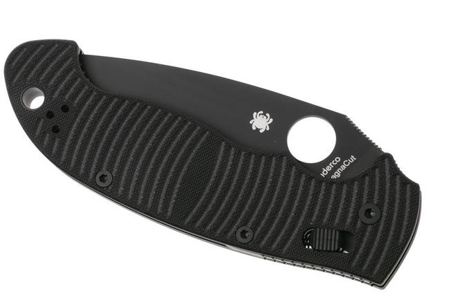 Imagen para Spyderco Manix 2 XL Salt Black DLC CPM MagnaCut C95GMCBKP2 Black G10, navaja