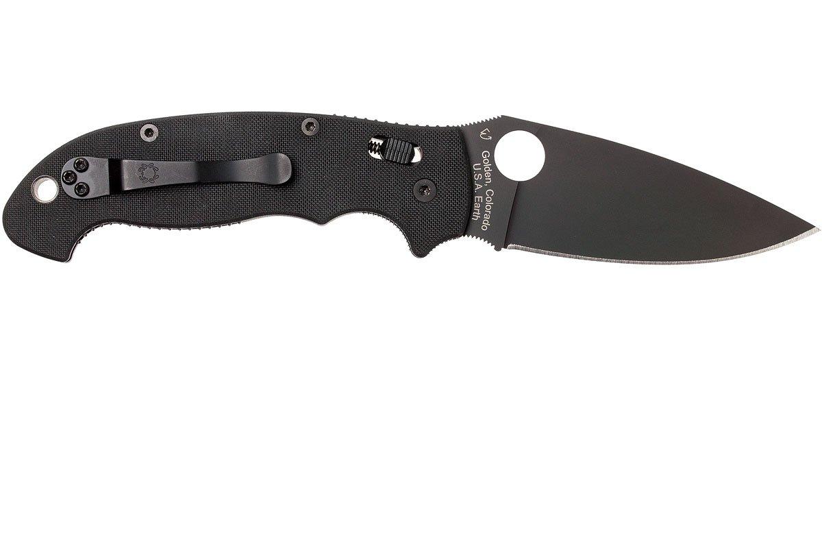 Spyderco Manix 2 XL Black C95GPBBK2 pocket knife Advantageously