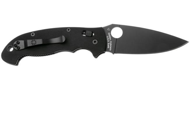 Image for Spyderco Manix 2 XL Black C95GPBBK2 pocket knife