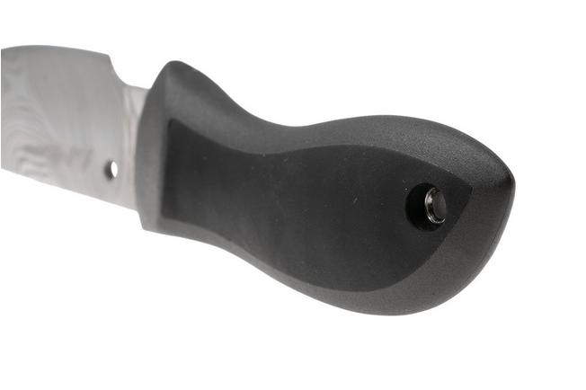 Bild für Spyderco Moran Upswept FB01PGYD Gray Damasteel, Black FRN Kraton, Sprint Run Fahrtenmesser, Bill Moran Design