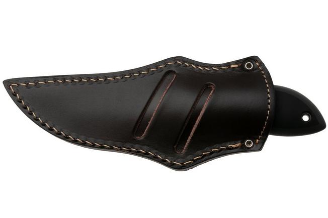 Bild für Spyderco Moran Upswept FB01PGYD Gray Damasteel, Black FRN Kraton, Sprint Run Fahrtenmesser, Bill Moran Design