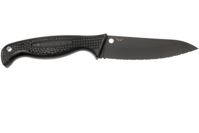 Spyderco Aqua Salt Black serrated FB23SBBK  Advantageously shopping at