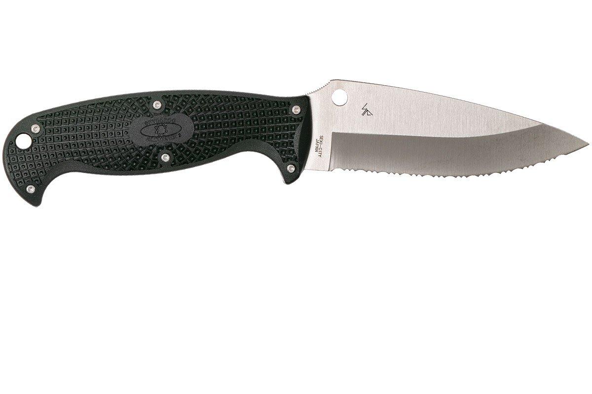 Spyderco Jumpmaster 2.0 H1 FB24SBK2 serrated, fixed knife