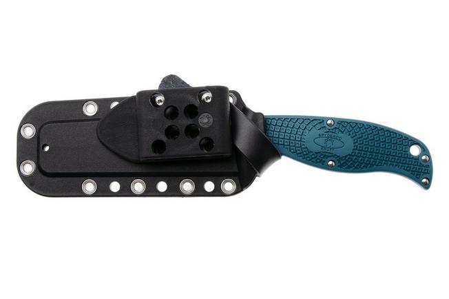 Image for Spyderco Enuff 2 FB31PBL2 K390, Blue FRN, fixed knife