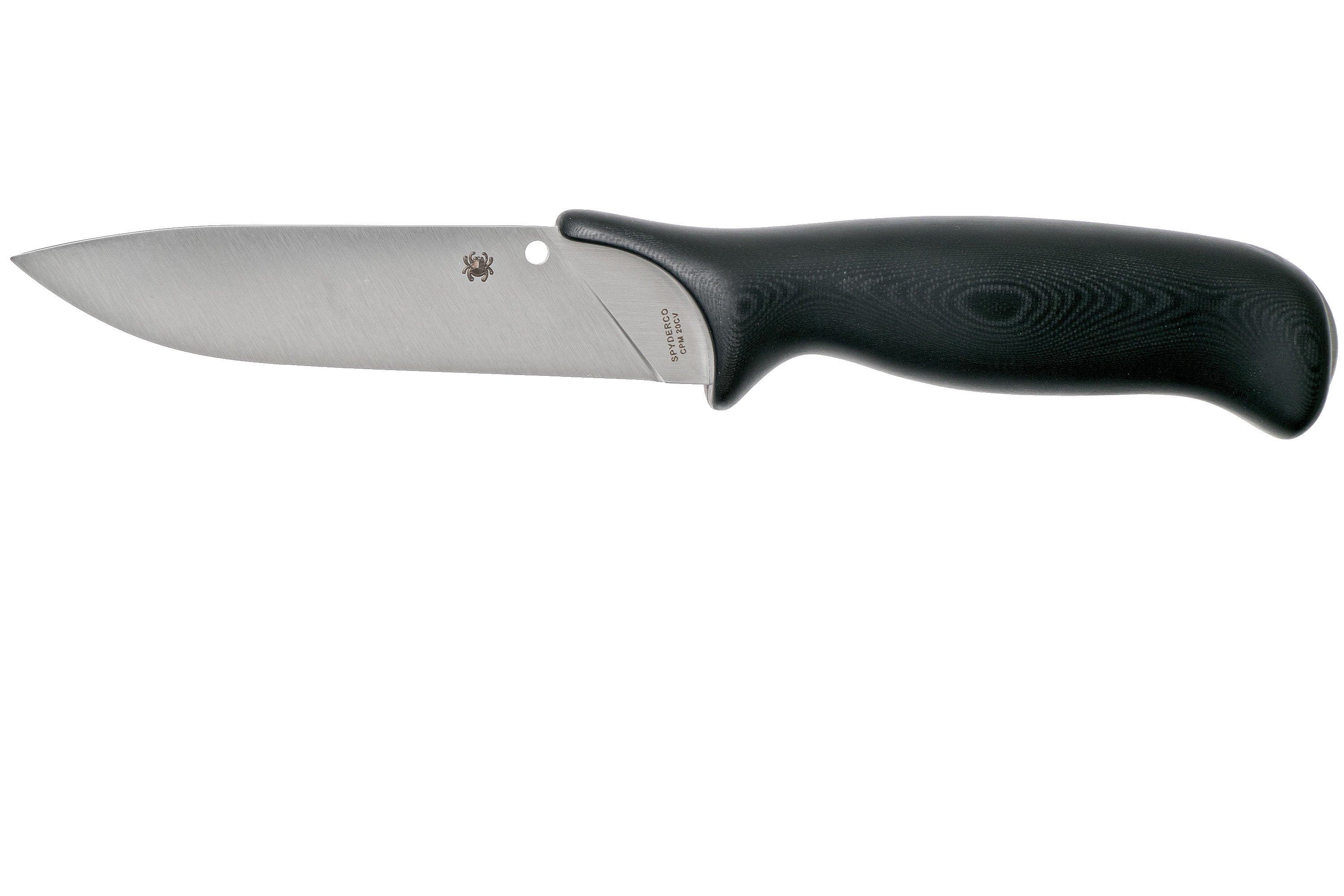 Spyderco Zoomer FB42GP fixed knife, Thomas Zoomer design