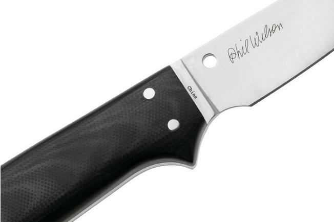 Afbeelding voor Spyderco Shelter Cove FB52GP vaststaand mes, Phil Wilson design