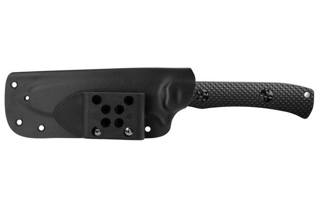 Afbeelding voor Spyderco Skoli Black FB53GPBK vaststaand mes, Kevin Smock design