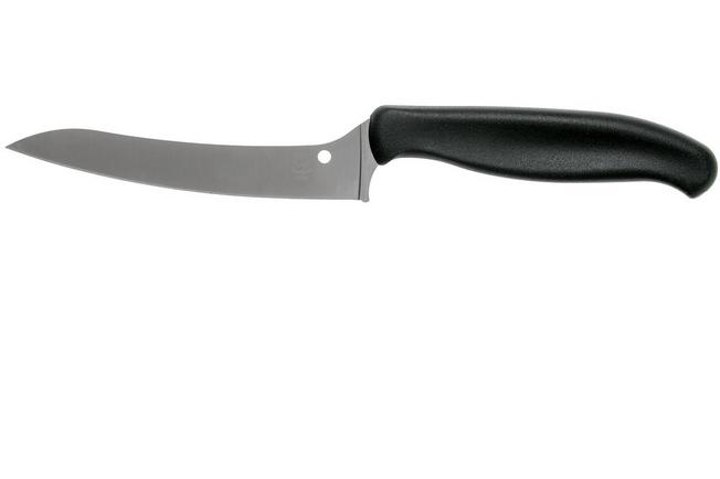 Spyderco Z-Cut Knife Kitchen Cutlery Black Polypropylene Serrated