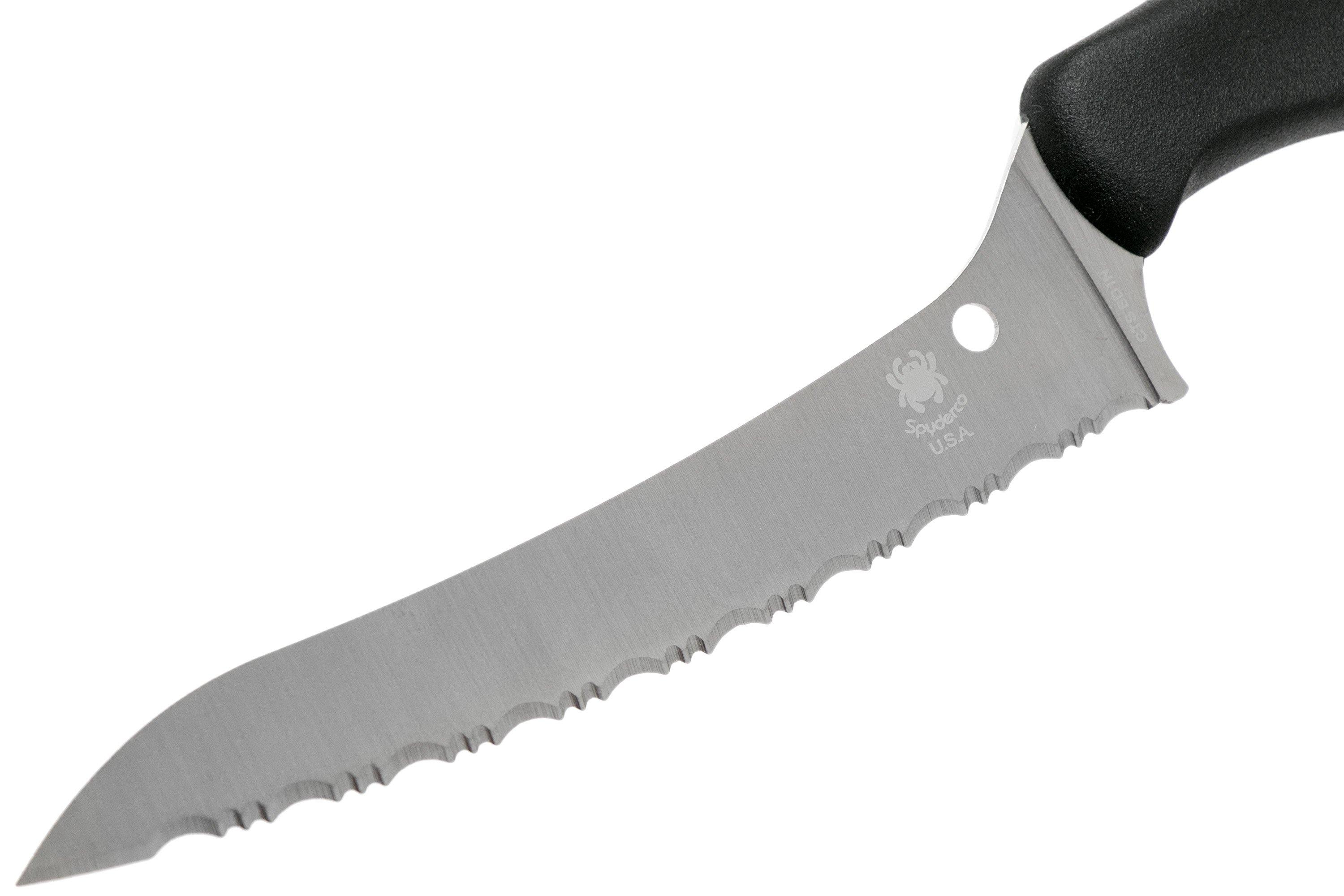 Spyderco ZCut K14SBK Universalmesser 11 cm, schwarz, doppelter