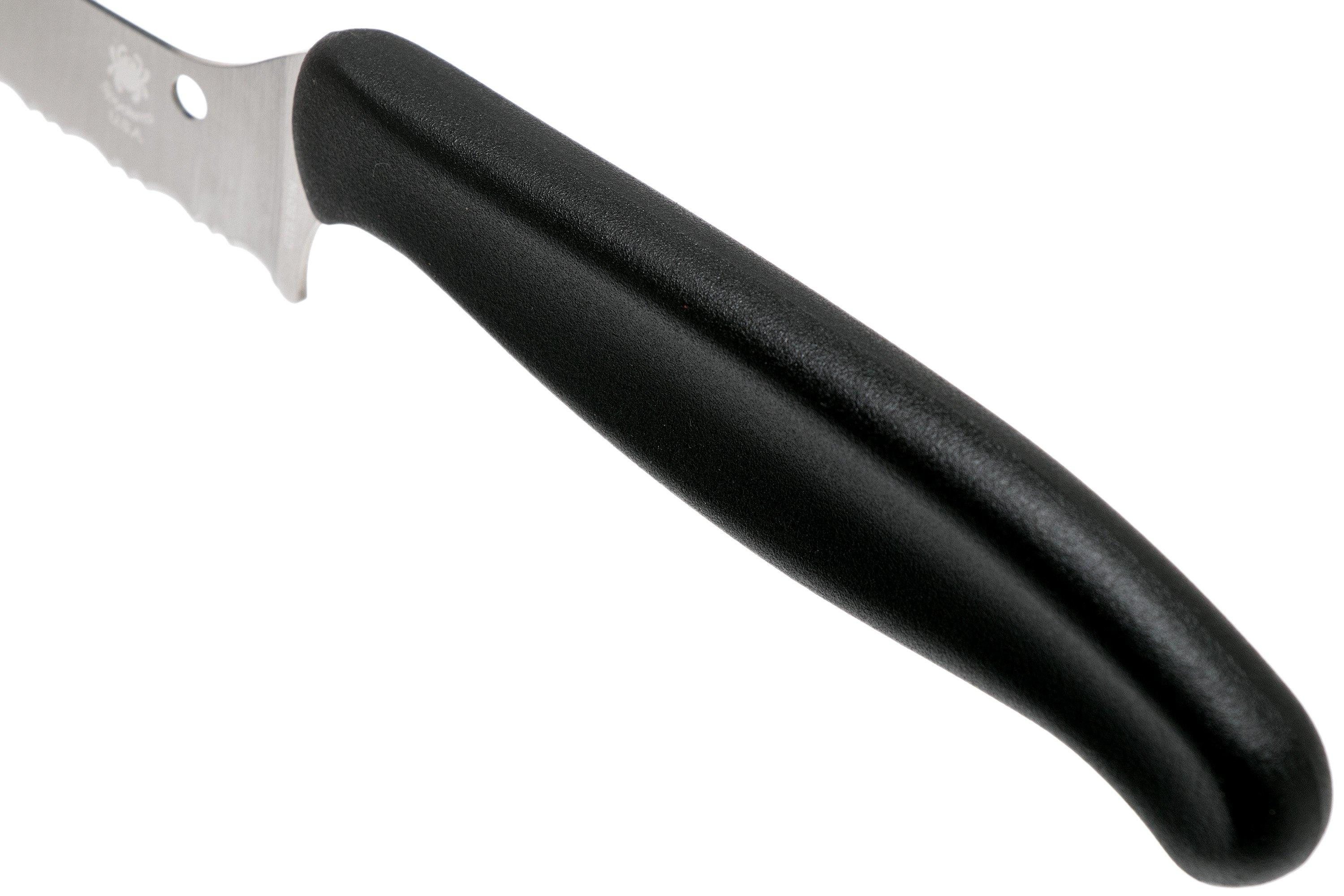 Spyderco Z-Cut K14SBK Universalmesser 11 cm, schwarz, doppelter ...