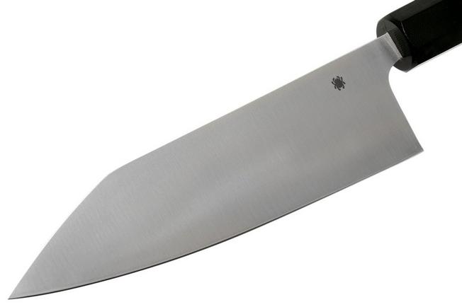 Spyderco Carter Wakiita Gyuto BD1N Black G10 Kitchen Knife For Sale