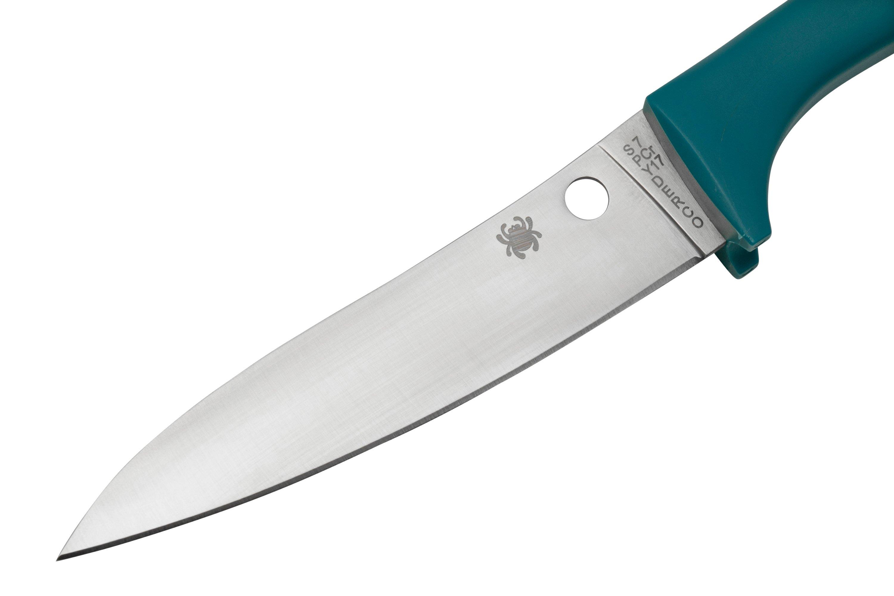 Spyderco Counter Critter Kitchen Knife K21PBL, Blue