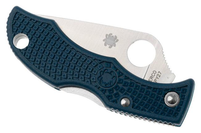 Image for Spyderco Ladybug 3 Lightweight CPM SPY27 LPCBL3 Cobalt Blue FRN, pocket knife