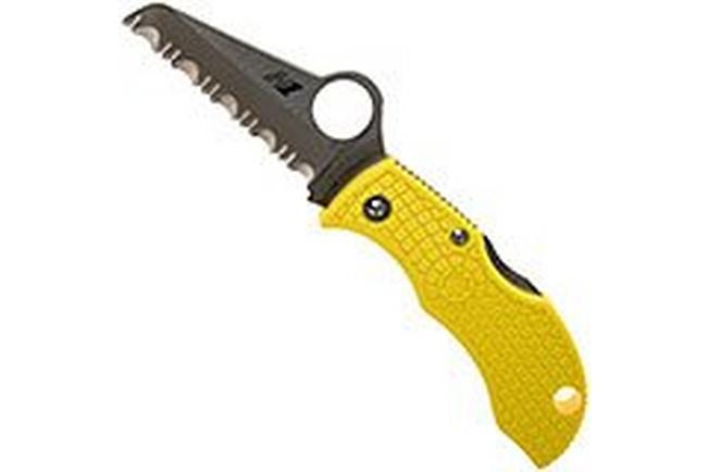 Immagine per Spyderco ManBug Salt MYLS H1, coltello da tasca seghettato
