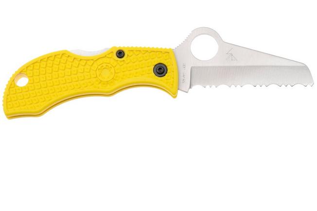 Immagine per Spyderco ManBug Salt MYLS H1, coltello da tasca seghettato