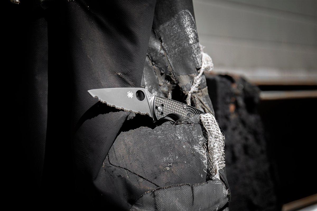 Spyderco Lightweight mes grijs