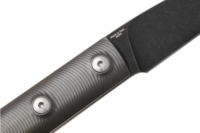 Afbeelding voor Straightline Ally AL-TBRD Blackwashed M390, Bronze Anodized Titanium, vaststaand mes