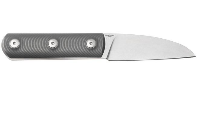 Afbeelding voor Straightline Ally AL-T Ally Stonewashed M390, Titanium, vaststaand mes